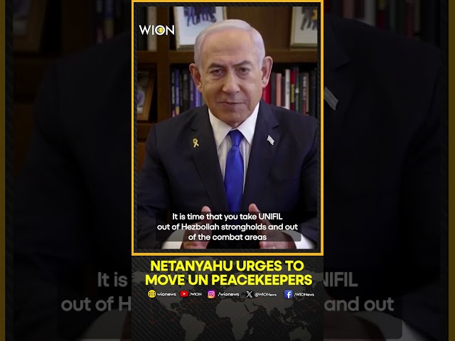 ⁣Netanyahu Tells Un Chief To Move Peacekeepers In Lebanon Out Of 'Harm's Way' | Israel