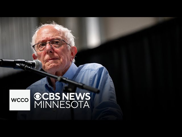 ⁣Sen. Bernie Sanders shares concerns for upcoming election