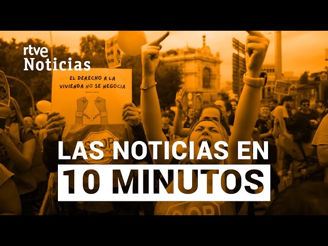 ⁣Las noticias del DOMINGO 13 de OCTUBRE en 10 minutos | RTVE Noticias