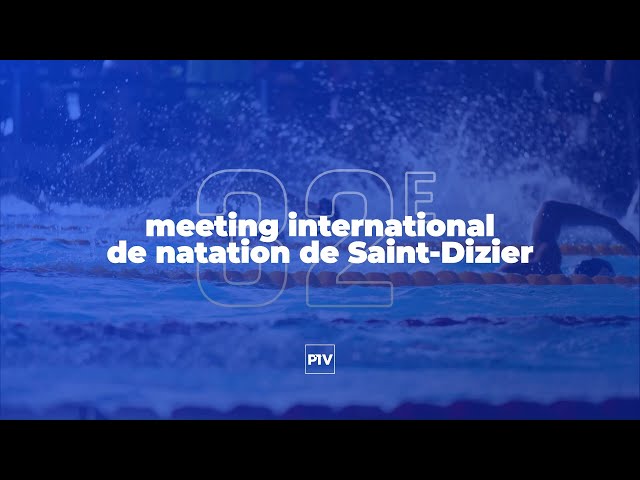 ⁣32e Meeting International de Natation de Saint-Dizier - Samedi 12 octobre 2024