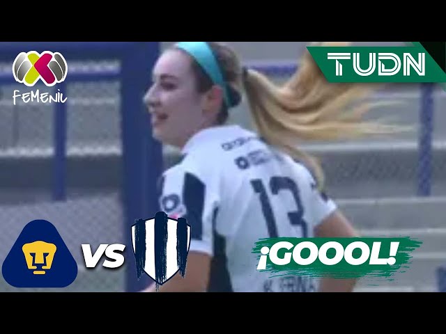 ⁣¡RAYADAS PEGA PRIMERO! Gol de Monterrey | Pumas 0-1 Monterrey | Liga Mx Femenil AP2024-J15 | TUDN