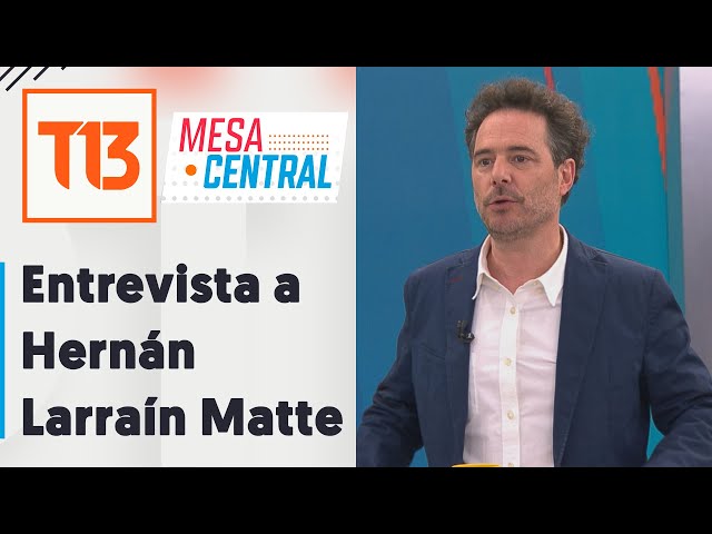 ⁣Hernán Larraín Matte: "Chile Vamos no está a la altura del liderazgo que está desplegando Matth