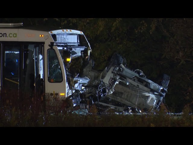 ⁣Three killed following head-on highway collision in Ontario