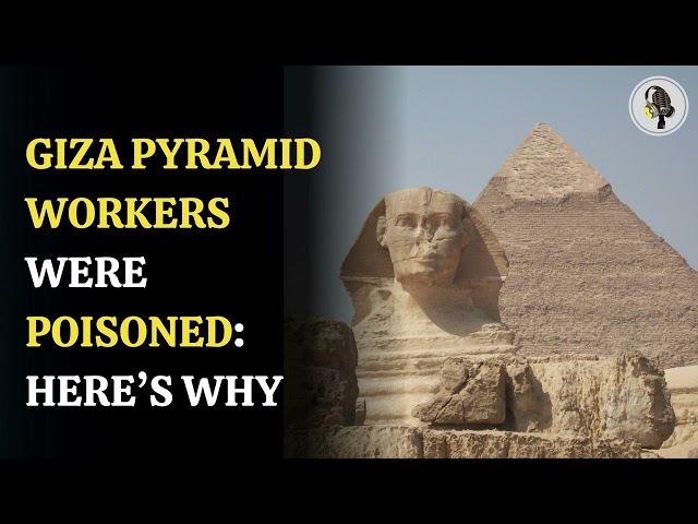 ⁣Giza Pyramid Workers Were Poisoned  Here's Why | WION Podcast