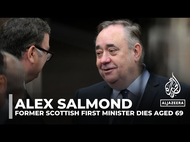 ⁣Former First Minister of Scotland Alex Salmond dies aged 69