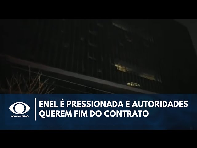 ⁣Enel é pressionada e autoridades querem fim do contrato | Em alta