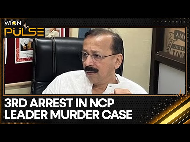 ⁣India: Third Arrest in NCP Leader Baba Siddique's Murder Case | World News | WION