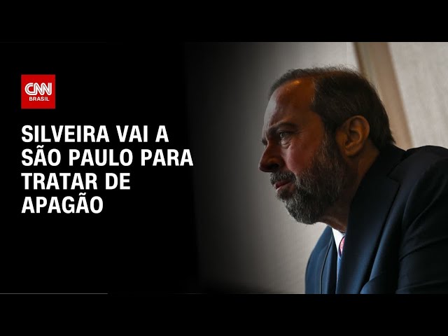 ⁣Silveira vai a São Paulo para tratar de apagão | AGORA CNN