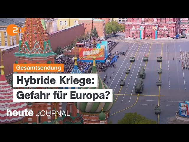 ⁣heute journal vom 13.10.2024 Hybride Kriege, Autokratisches Dreieck, AfD-Verbot