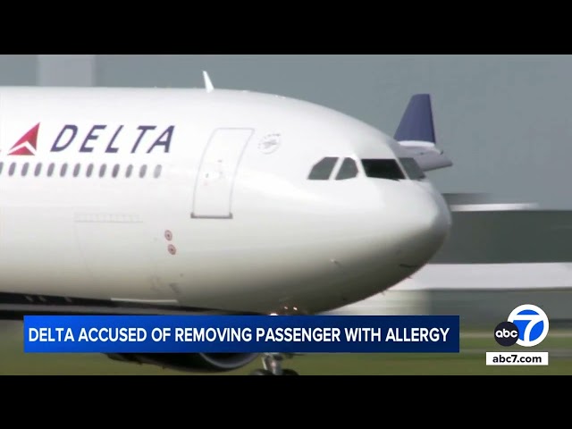 ⁣Delta kicks woman with shellfish allergy off flight, passenger alleges