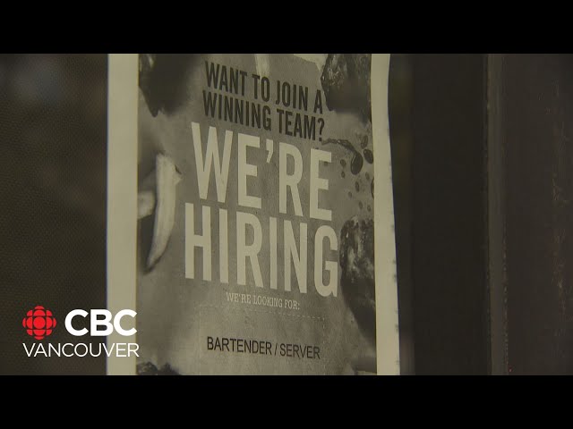 ⁣B.C.’s unemployment rate climbs in September