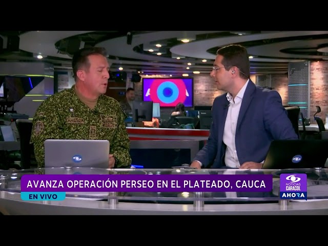 ⁣Comandante de las Fuerzas Militares entrega balance de la operación Perseo en Cauca