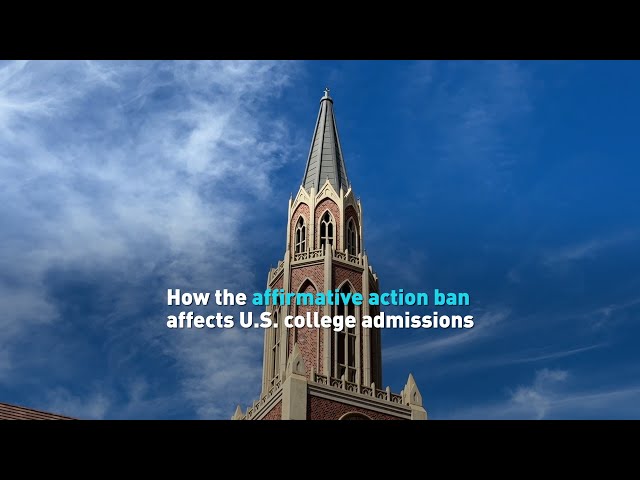 ⁣How the affirmative action ban affects U.S. college admissions