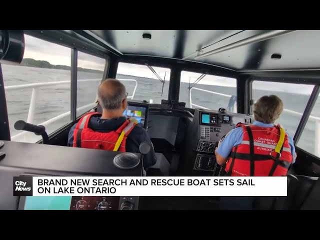 ⁣New marine rescue vessel unveiled