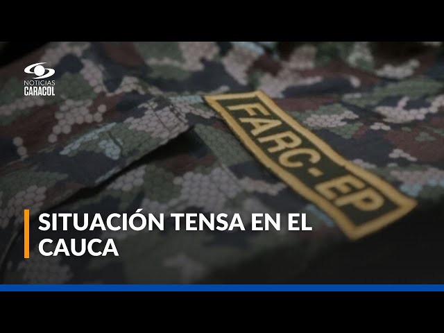 ⁣Disidentes utilizan drones para hostigar estación de Policía en Suárez, Cauca