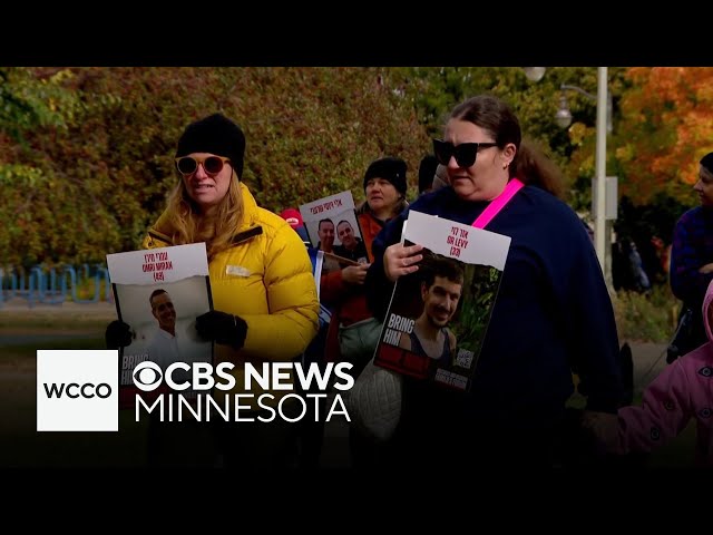 ⁣Twin Cities walk calls for release of hostages in Gaza