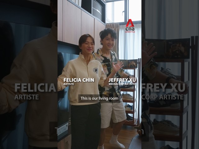 ⁣Celeb home tour: Felicia Chin and Jeffrey Xu’s HDB flat