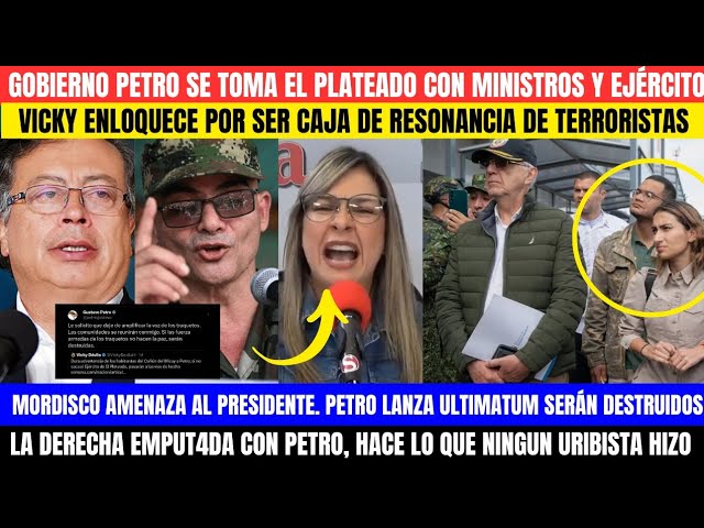 ⁣VICKY Y CABAL ENL0QUECEN PORQUE GOBIERNO RECUPERA EL PLATEADO. MORDISCO AMEN4ZA Y PETRO SENTENCI4