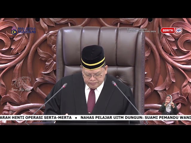 ⁣14 OKT 2024 - LANGSUNG PARLIMEN SESI PAGI (SIRI 1)