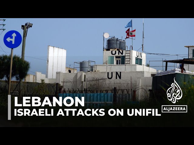 ⁣UNIFIL says Israeli military forced entry at base in southern Lebanon