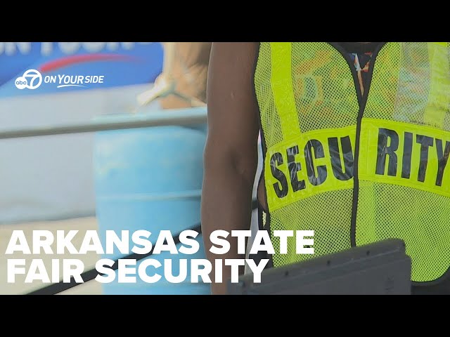 ⁣Arkansas State Fair Security