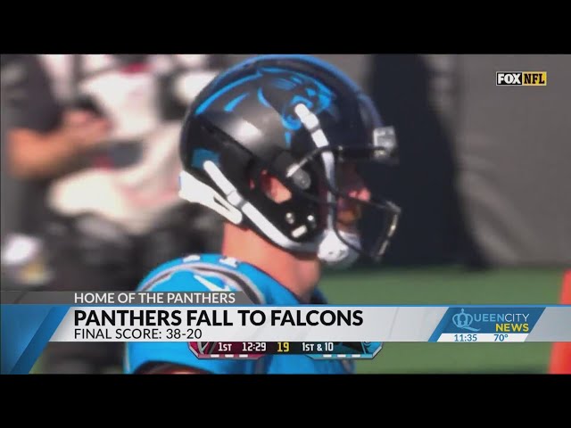 ⁣Panthers fall to Falcons, 38 to 20