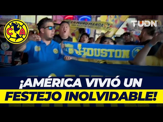 ⁣¡El cumpleaños 108 del América traspasó fronteras y en Houston lo celebraron a lo grande! | TUDN