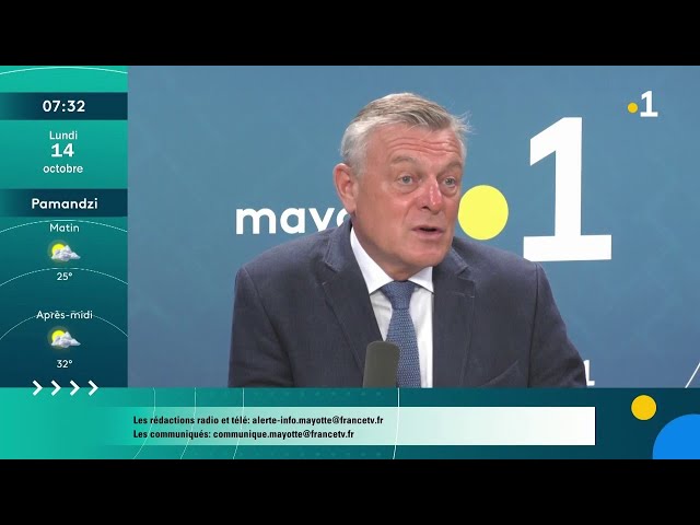 ⁣Zakweli : François-Xavier Bieuville, préfet de Mayotte