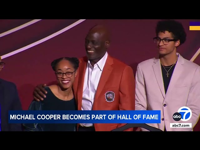 ⁣Lakers great Michael Cooper inducted into Basketball Hall of Fame