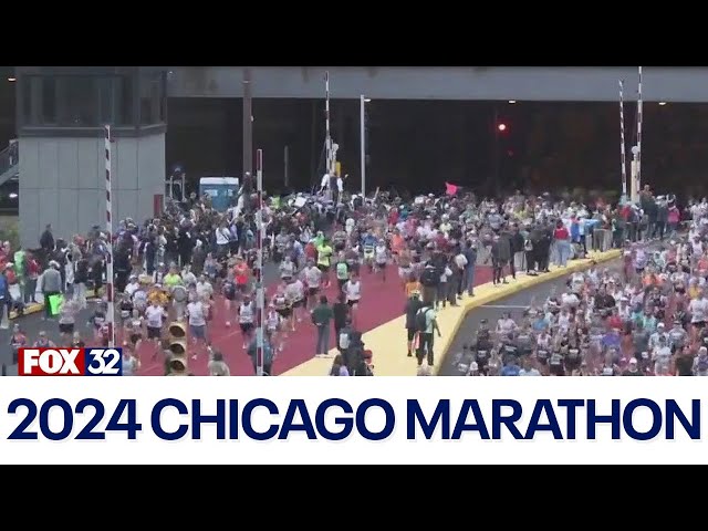 ⁣History made at this year's Chicago Marathon