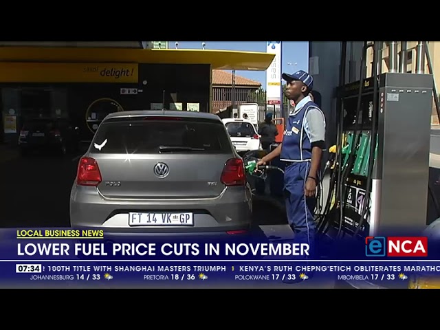 ⁣eNCA Business | Lower fuel price cuts in November