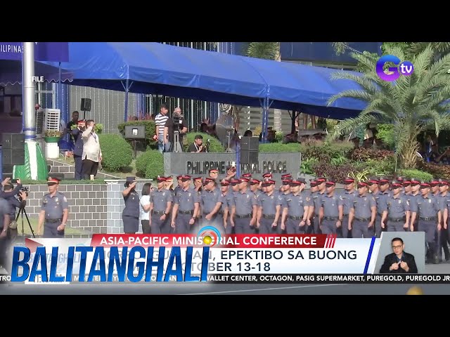 ⁣NCRPO - Gun ban, epektibo sa buong NCR mula October 13-18, 2024 | Balitanghali