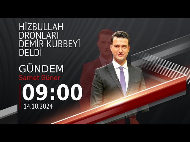 ⁣ #CANLI | Samet Güner ile Gündem | 14 Ekim 2024 | HABER #CNNTÜRK