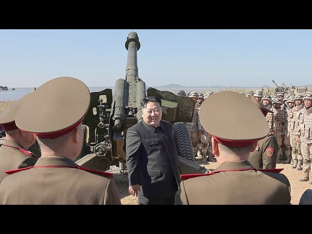 ⁣North Korea supports Russia with troops and weapons, Zelenskyy claims