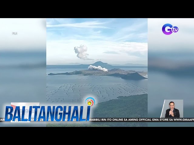 ⁣PHIVOLCS - 2 phreatic eruptions, naitala sa Bulkang Taal sa nakalipas na 24 oras | Balitanghali