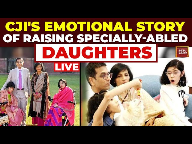 ⁣CJI Chandrachud LIVE: How Daughters Transformed The Way CJI DY Chandrachud Sees The World | SC LIVE