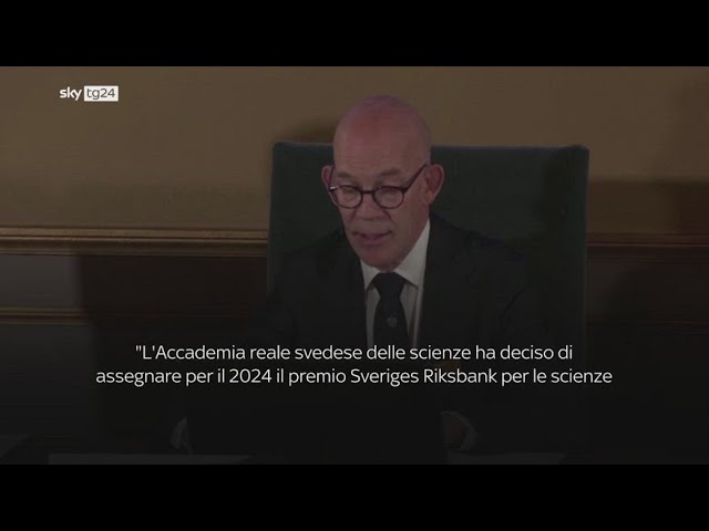 ⁣Nobel 2024 per l'economia ad Acemoglu, Johnson e Robinson