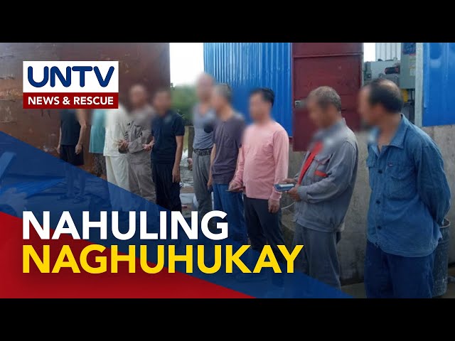 ⁣11 Chinese, naaktuhang iligal na nagmimina sa CamNorte; Minahan, pag-aari umano ng konsehal – PAOCC