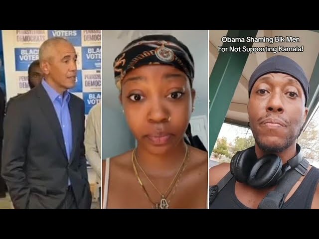 ⁣Lefties losing it: Black voters hit out at Barack Obama