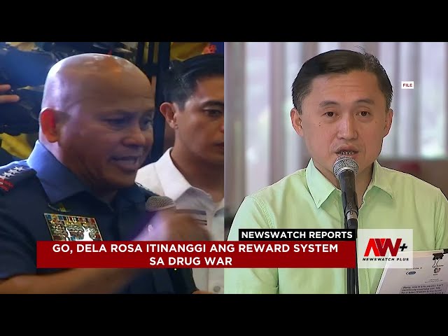 ⁣Go, Dela Rosa itinanggi ang reward system sa drug war | NewsWatch Reports