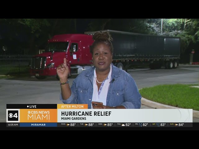 ⁣Caravan to help minority, underserved communities after Hurricane Milton