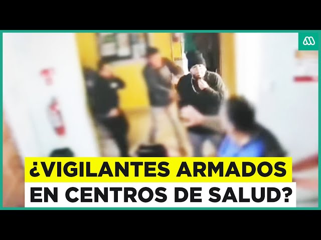 ⁣Proponen vigilantes armados en centros de salud