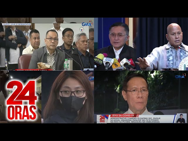 ⁣24 Oras: (Part 1) Pagbibitiw ng NAPOLCOM Comm. na iniuugnay sa madugong Duterte drug war..., atbp.