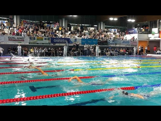 ⁣32ème Meeting international de natation : le public bragard a répondu présent