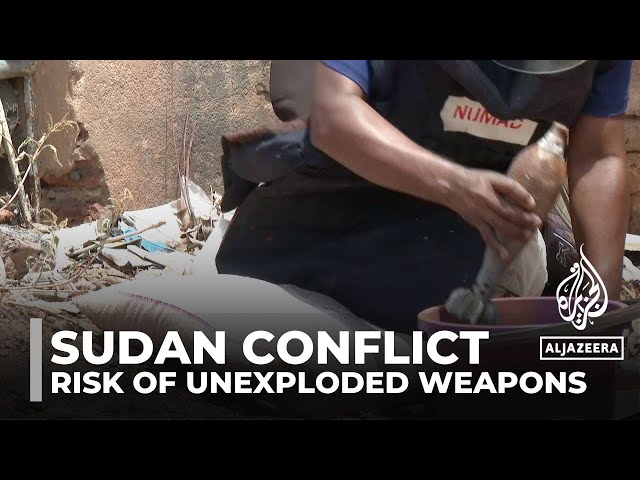 ⁣Sudan’s conflict leaves civilians at risk as unexploded ordnance threatens lives in the capital