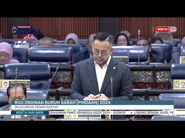 ⁣14 OKTOBER 2024 - BERITA PARLIMEN