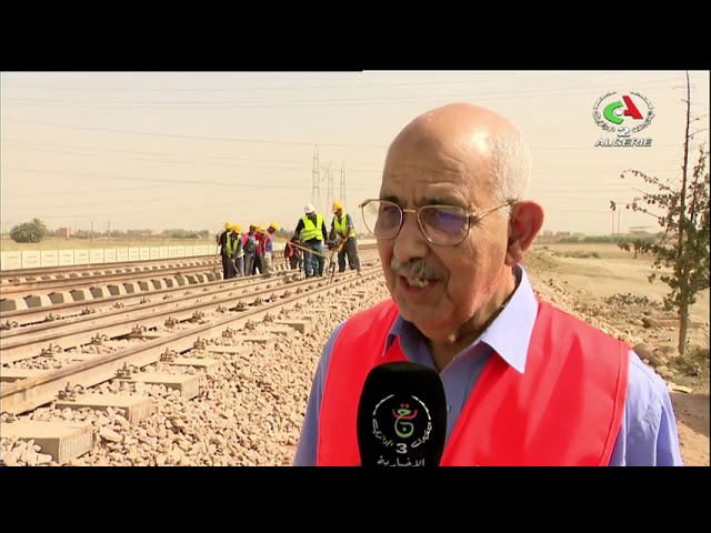 ⁣Algérie-Inde: Projet dédoublement ligne ferroviaire Oued Sly - Yellal