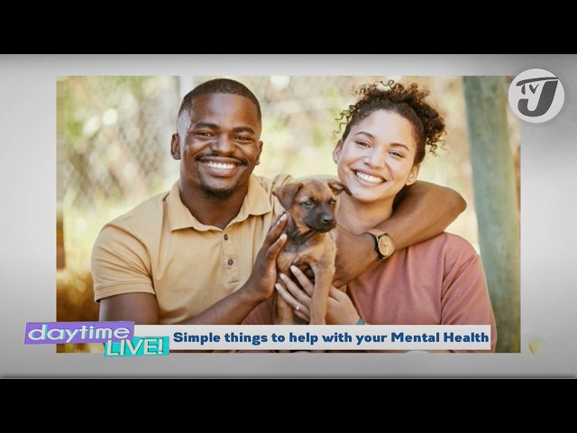 ⁣Simple Things to help with your Mental Health | TVJ Daytime Live