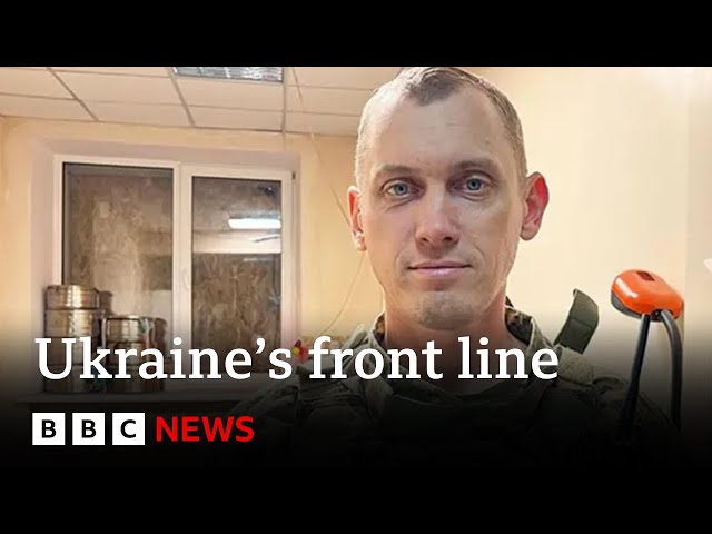 ⁣The soldiers fighting on Ukraine's ‘most dangerous front line’ against Russia | BBC News