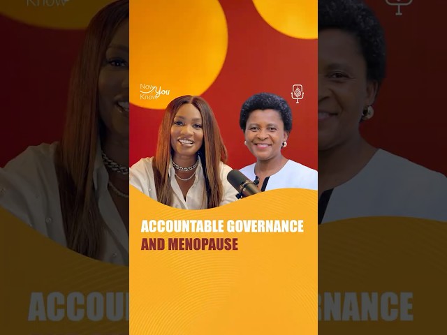 ⁣Accountable governance and menopause #NowYouKnow #Shorts #Podcasts